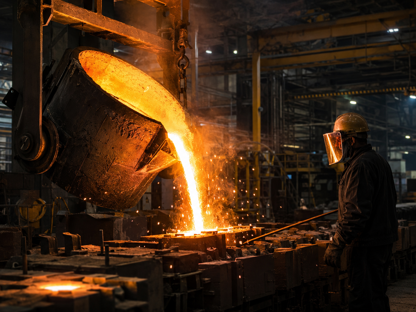 Foundry casting and engineering components